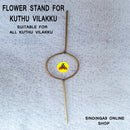Flower stand for kuthu vilakku-2