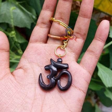 Karungali Keychain / Ebony Wood Keychain