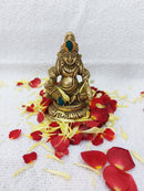 Kuberar statue brass-1