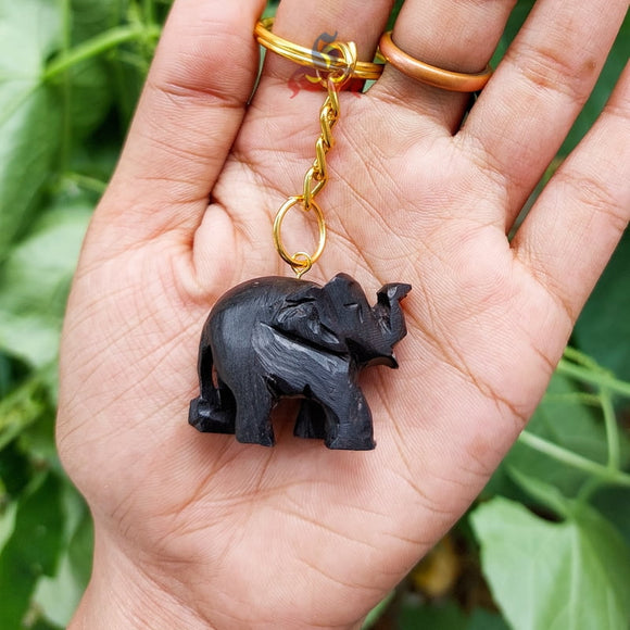 Karungali Keychain / Ebony Wood Keychain