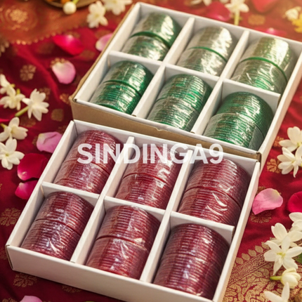 Divine Cut Glass Bangles