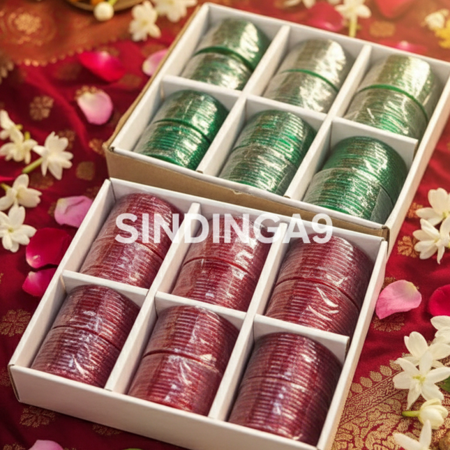 Divine Cut Glass Bangles