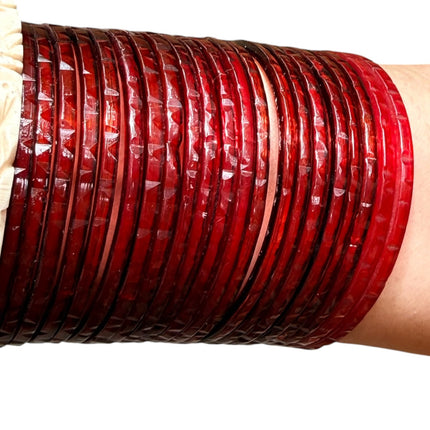 Divine Cut Glass Bangles