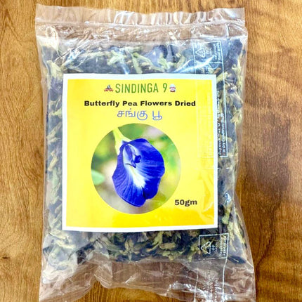 Butterfly Pea Flowers Dried / Sangu Poo - 50 g