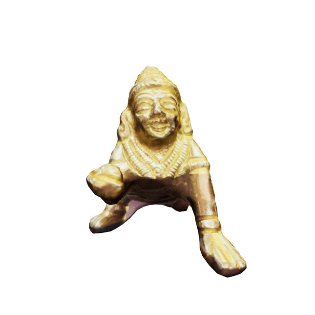 Baby Krishna Statue - Brass