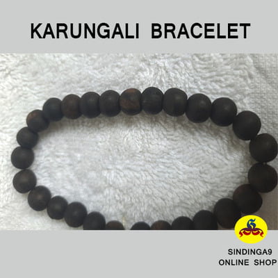 Buy best quality Karungali Ebony Wood Bracelet Free Size  8mm   Magizhcoppercom