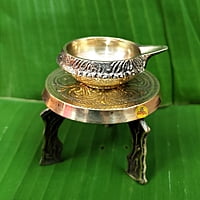 Lakshmi kubera vilakku deals silver